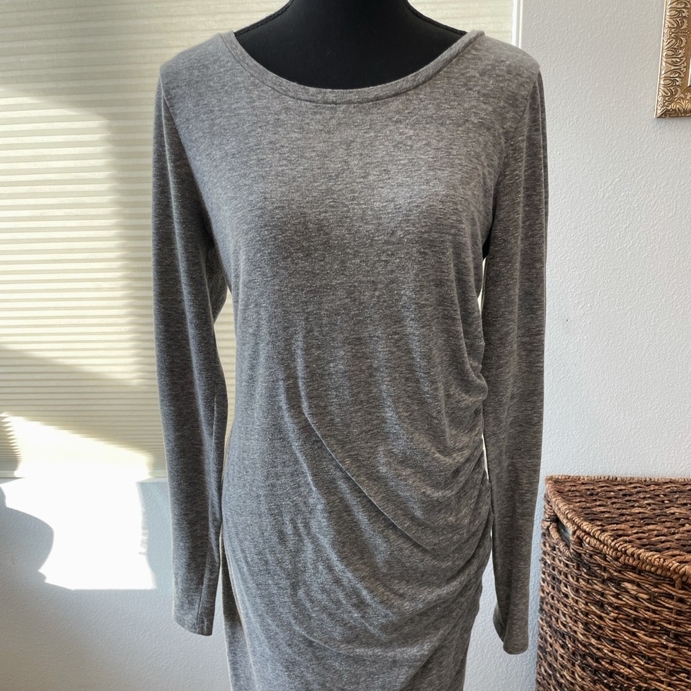 Leith (Nordstrom) Clingy Ruched Dress
